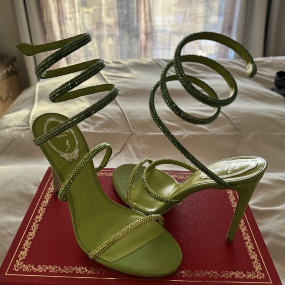Rene Caovilla Wrap Around Heels
